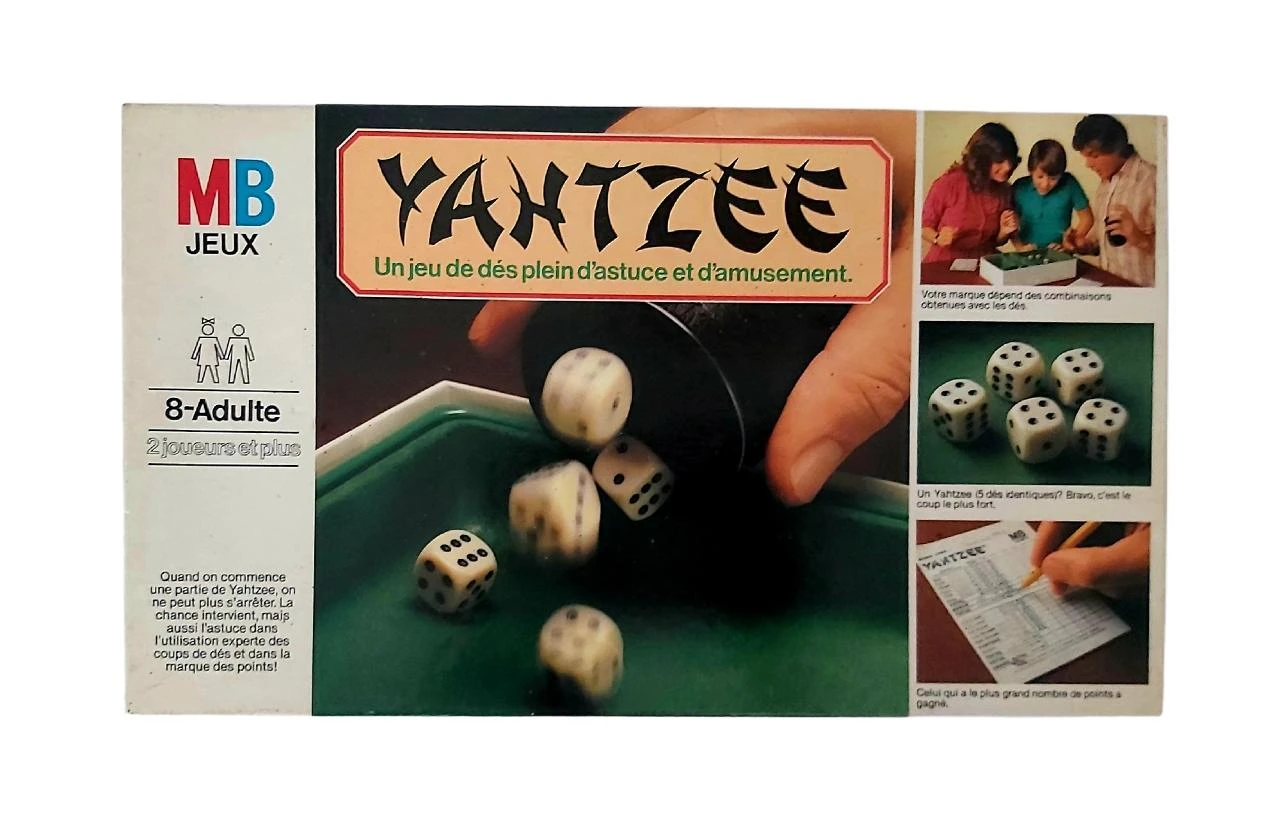 Yahtzee MB Juegos Juego de Dados (1982) Completo – photo 4